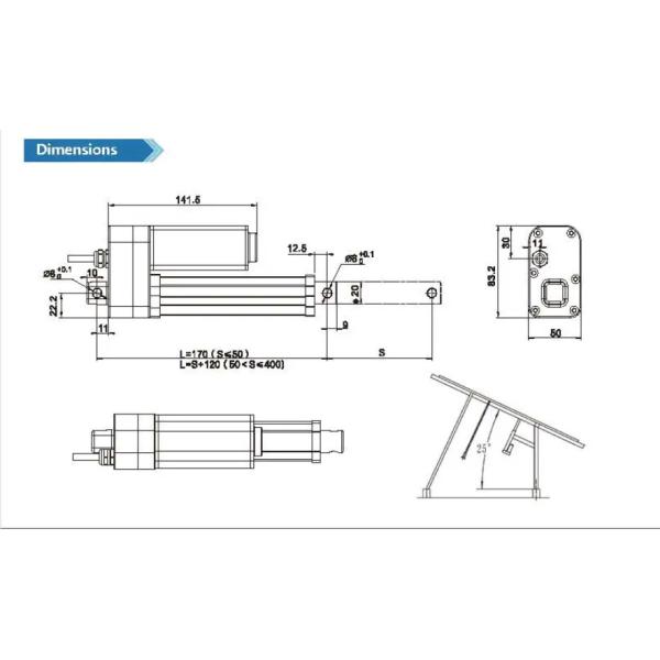 12 В водонепроницаемый промышленный электродвигатель