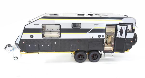6 5 4 3 2 Person Off Road Caravan Towing  Refrigerator Stove Oven Microwave Separate Toilet Shower All Round