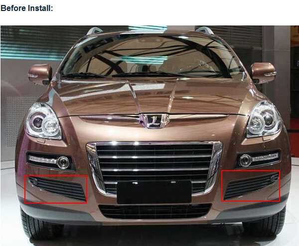 Luxgen DRL LED Daytime Running Light Car front driving daylight for sale