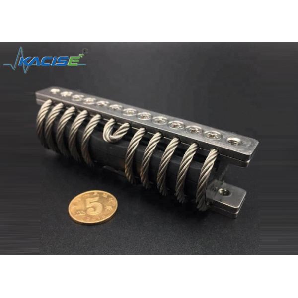 100G Shock Resistance Wire Rope Vibration Isolator with Aluminum and Stainless Steel Construction ISO9001:2008 Certified