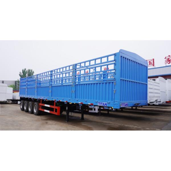 2023 New China Flatbed Trailer with side wall semi trailer with high sideboard for sale in Nigeria