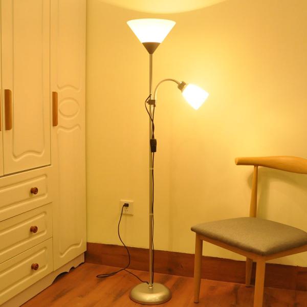 American modern wrought iron paint floor lamp LED branch bedroom lamp living room black floor lamp(WH-MFL-91)