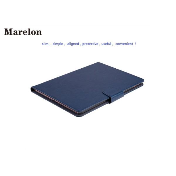 Rotatable PU Leather Ipad Air Case 2 Card Slots With Strong Magnet Buckle