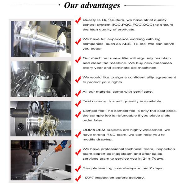 Precision OEM Custom Lathe Service for Anodizing Aluminum Metal Machined CNC Turning Part