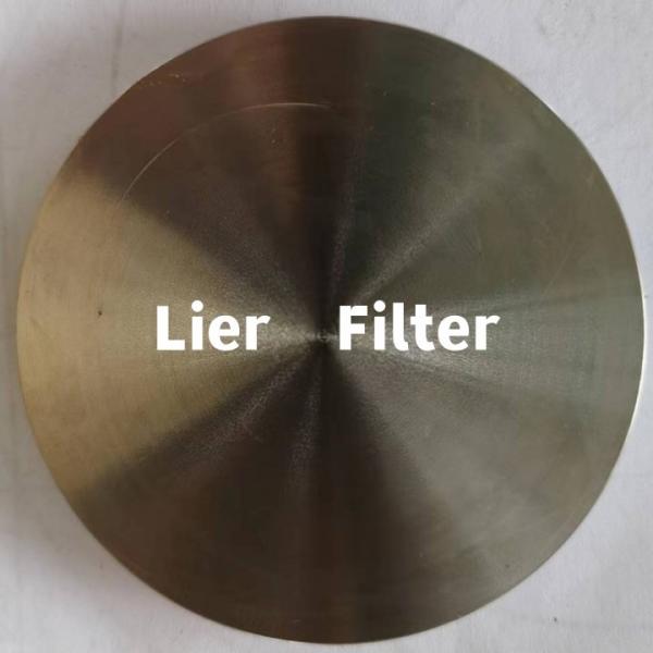 High Accuracy Sintered Metal Powder Filter 5-100MM Large Contaminant Capacity