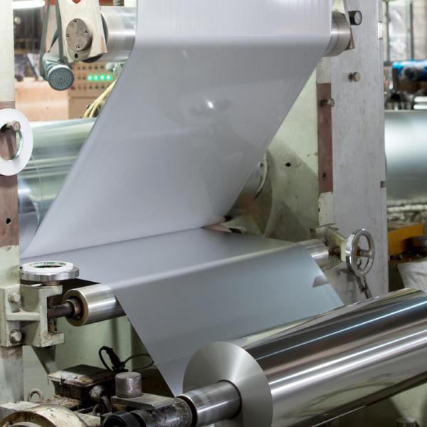 0.3mm 35 Micron Printed Brushed Aluminium Foil Roll 300 Meters Soft Temper