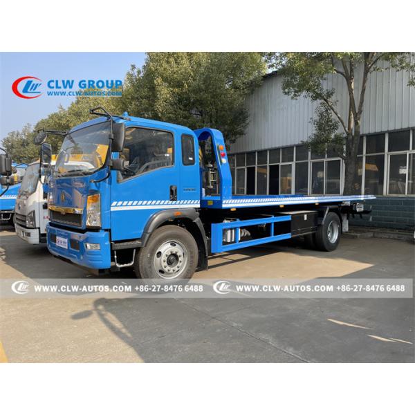 HOWO 4x2 3 Tons 5 Tons Platform Flatbed Towing Truck
