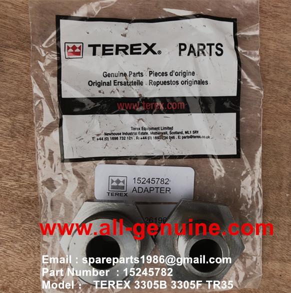 TEREX 15245782 ADAPTOR 3305F 3305G 3305B 3305K RIGID DUMP TRUCK MINING OFF HIGHWAY CUMMINS ENGINE  ALLISON TRANSMISSION