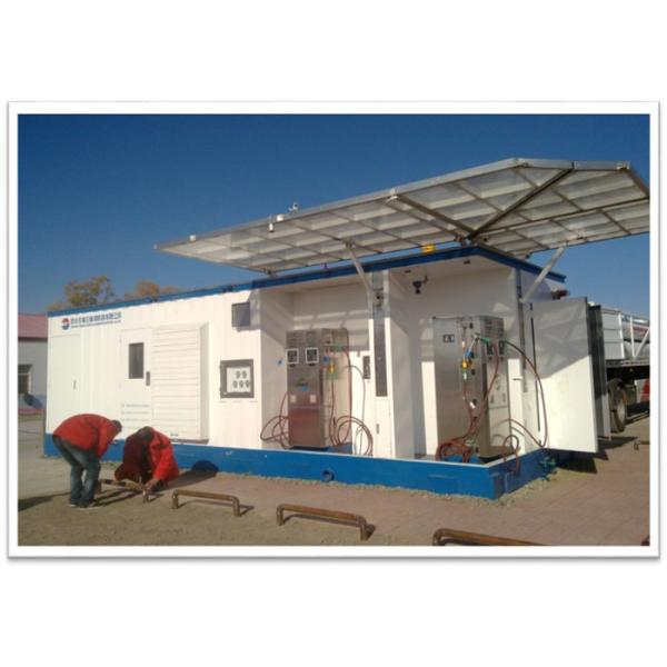 90-200 KW Compressed Natural Gas Filling Stations ZW Type ISO Certification