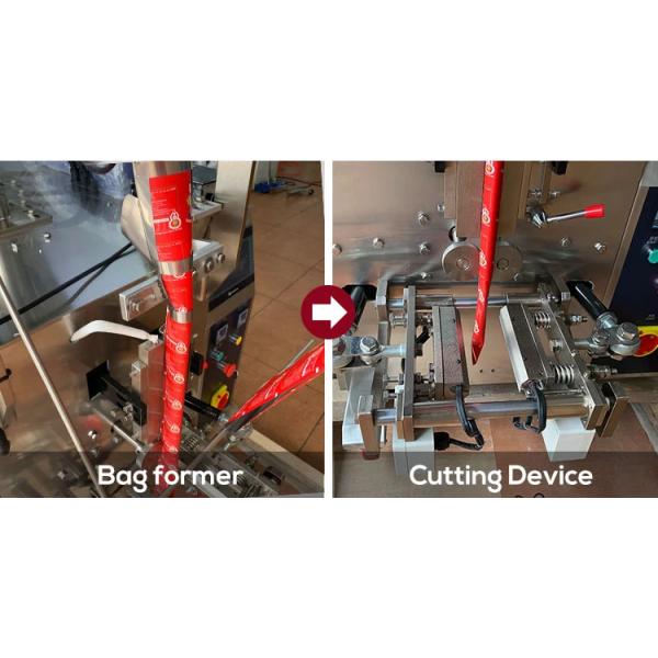 машина упаковки саше 10-50g 150mm автоматическая