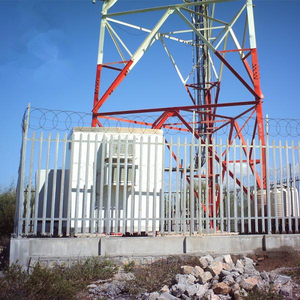 Galvanized Multi Functional Steel Angular Gsm Internet Antenna Telecommunication Towers