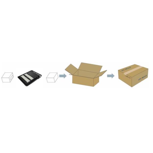 80W 100W LED Outdoor Stadium Lighting Lumileds Luxeon 5050