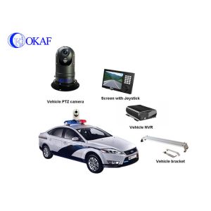 Full HD 1080P Автомобиль / Робот Монтированная CCTV Security Мобильная PTZ Камера