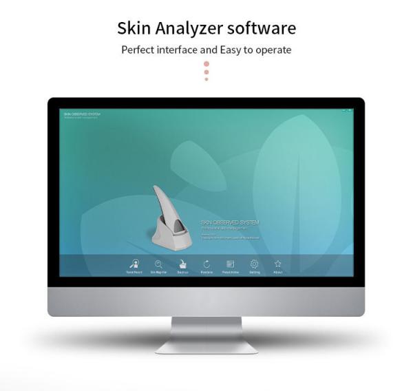 UV Spectrum Magic Mirror Skin Analyzer 5.0MP 3D Skin Analysis Machine