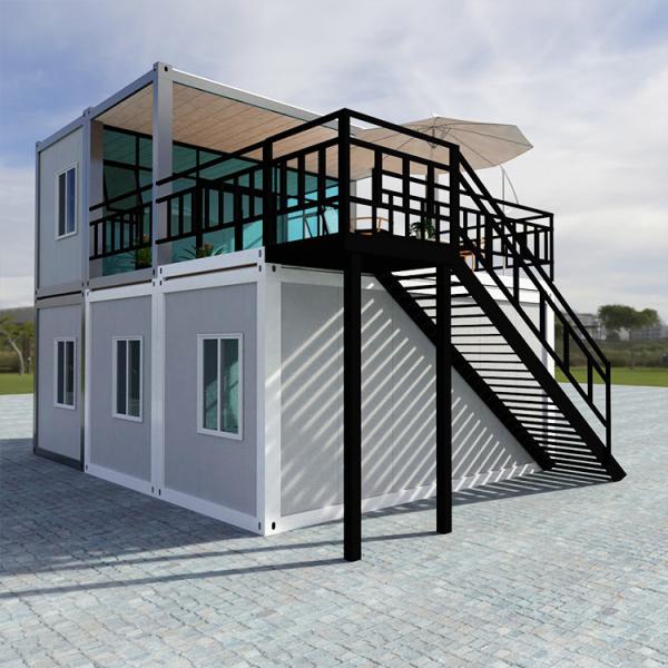 20 Ft 40 Ft Prefabricated Shipping Container Warehouse with EU Standards Steel Panels