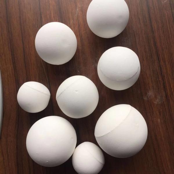 White Far Infrared Energy Activated Alumina Ceramic Ball with 0% MgO Content