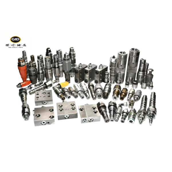 Excavator Hydraulic Valve Assortment - Relief Pressure Control Valves For Heavy Duty Machinery