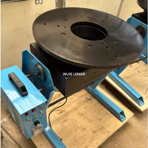 100kg Welding Positioner Turning Table for Pipe and Small Vessel Circumferential Welding