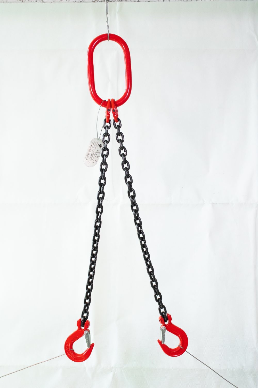 Customizable Multi Leg Chain Sling 1 / 2 / 3 / 4 / 6 Leg Chain Lifting Sling With Safety Hooks,