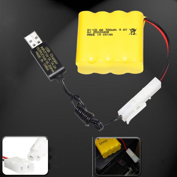 700mAh 9,6V RC Литий-ионная батарея Мотоцикл Внешняя батарея тележки