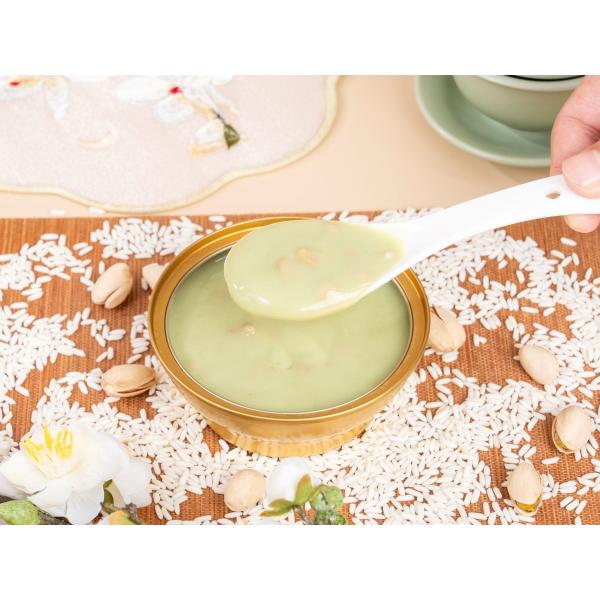 Pistacho Crema de arroz Pistachos naturales Sin adición Esencia de hierbas orientales Desayuno nutritivo
