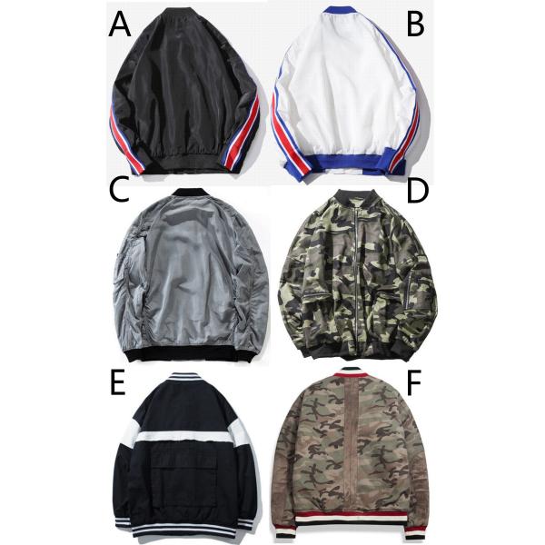 Fashion Mens Plus Size Bomber Jacket , Varsity Style High School Bomber Jacket