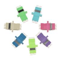 Adaptador cerâmico da fibra ótica da luva, adaptador OM4 do cabo de fibra ótica de FC/cores OM5