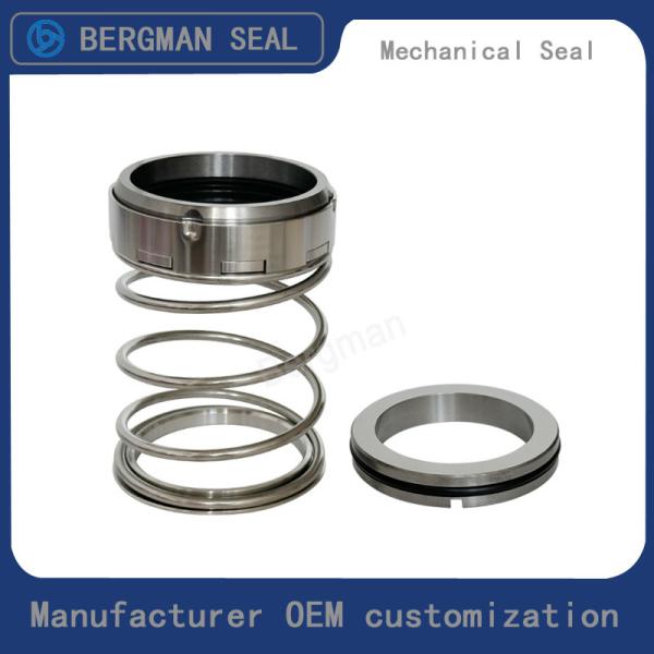 Tipo BERGMAN/T1-2 1/2 2.5 63,5 mm de pulgada Grafite carburo de silicio carburo de tungsteno carburo nitril Viton EPDM bomba sello mecánico