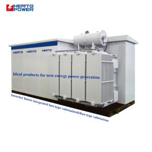 Power Prefabricated Box Type Substation for Solar Wind Compatible 50/60Hz Three