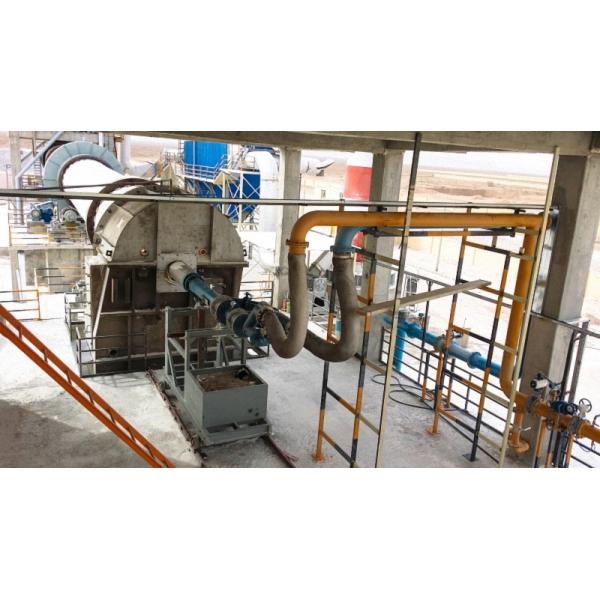 Horizontal Slaking Calcination 50TPD Rotary Lime Kiln
