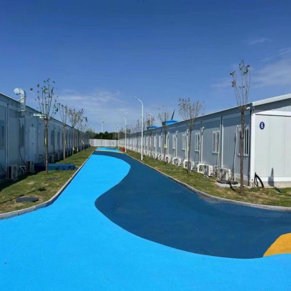 Дом изготовленный для вечеринки Стандартный размер 5800 L * 2250 W * 2500 H мм Модульный контейнерный дом