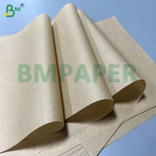 30gsm 35gsm Brown Grease Resistant Sandwich Paper For Food Wrapping 18x18