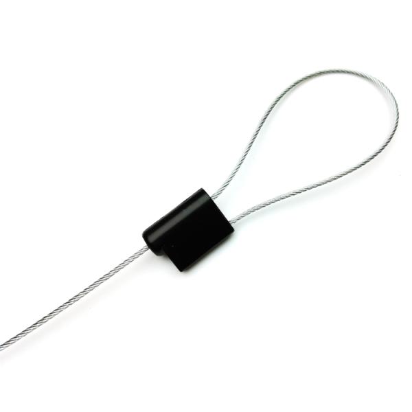 Tamper Proof Pull Tight Zinc Alloy Container Door Lock Cable Seal with 2.74 KN Tensile Strength