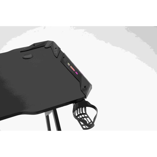 Revamp Your Gaming Setup with Alinunu Modern Gaming Table Metal RGB Lights USB Cables