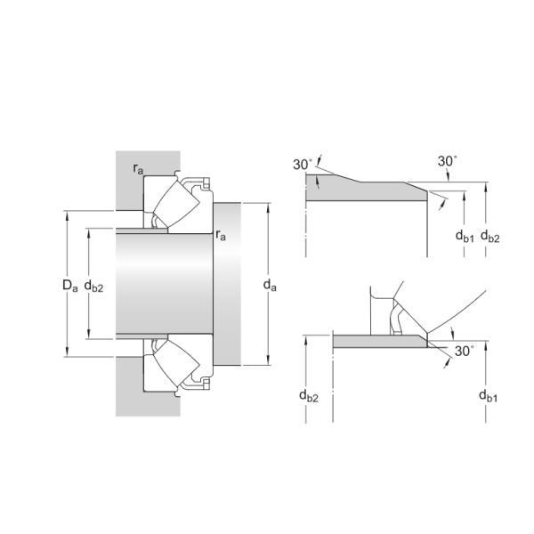 шарикоподшипник тяги ХРОМОВОЙ СТАЛИ 100*170*42mm 29320E 29320EN1 29320W