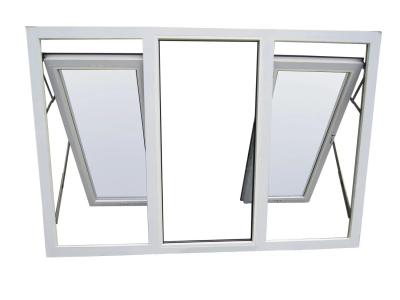 Customized Double Glass Aluminum Awning Window For Villa Garden OEM ODM