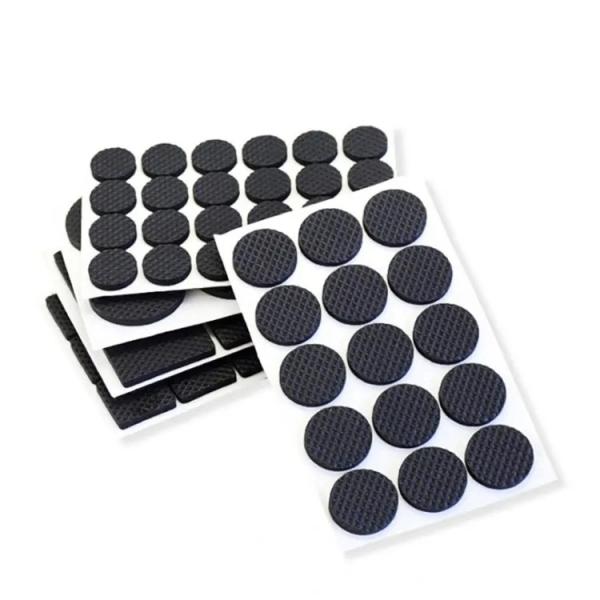 Base Escore Material de cubierta Pad Acryl Bloque Hoja de espuma Doble círculos adhesivos Gasket de caucho personalizado Corte suave EVA espuma EPDM
