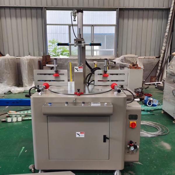 Машина двери алюминиевого окна головы Upvc одиночная с любым режа углом