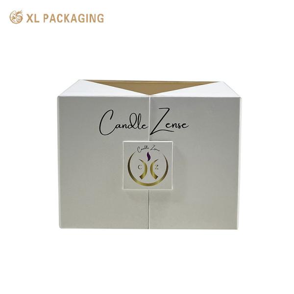 Конфигурированная роскошная двойная дверная магнитная коробка Мода Парфюмерия Уход за кожей Косметическая картонная коробка для упаковки подарков