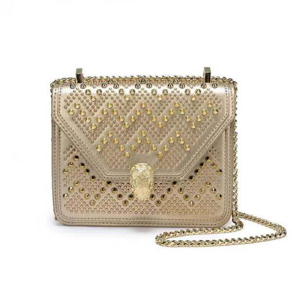 Hobo Womens Shoulder Handbags Genuine Leather For Evening Parties