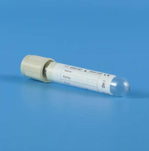 Tubo de coleta de glicose no sangue de vidro / plástico Produto de consumo médico