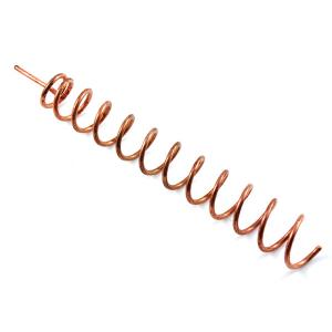 0,8 ressort de X8x50mm 302 solides solubles guide l'antenne de bobine d'en