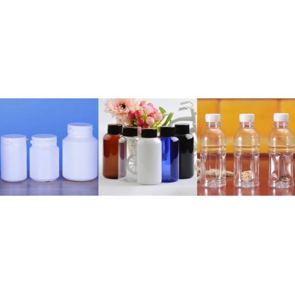 Sistema de detección de defectos en botellas PET con 8 cámaras y control PLC