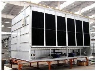 Open Loop Industrial Cooling Tower With 4.0 KW Rated Power Electrical Motor
