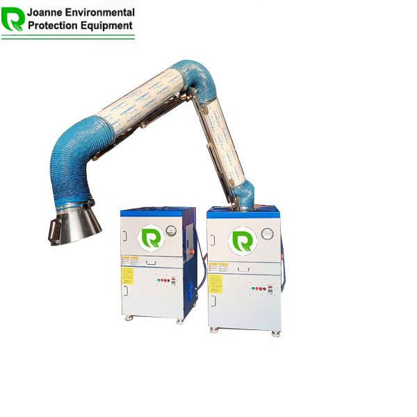 415V Portable Welding Fume Exhaust / Stainless Steel Welding Smoke Extractor Long Life Filter