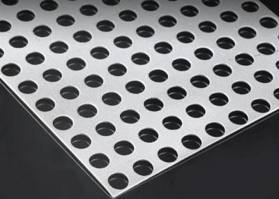 Passo quadrado Mesh Sheet perfurado de aço inoxidável do furo redondo 1.0mm R4.5 U15