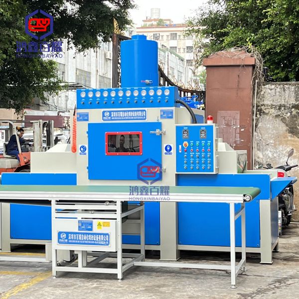 Automatic Conveyer Type Sandblasting Cabinet Sand Blaster