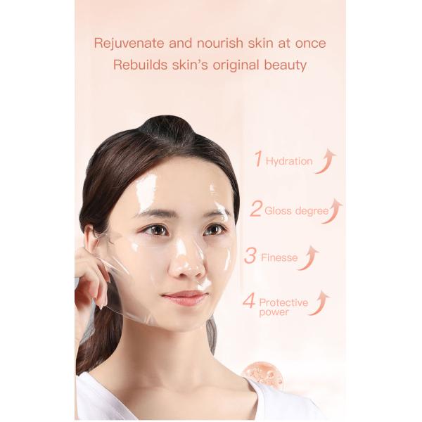 Marque privée Coréenne Bio Collagène profond Cristal gelée Belleur claire Masque pour le visage en Corée Masques pour le visage Soins de la peau