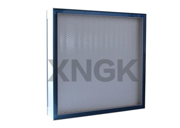 Fluid Gel Seal Industrial Hepa Filters For Clean Rooms Class 10 Aluminum Alloy Frame