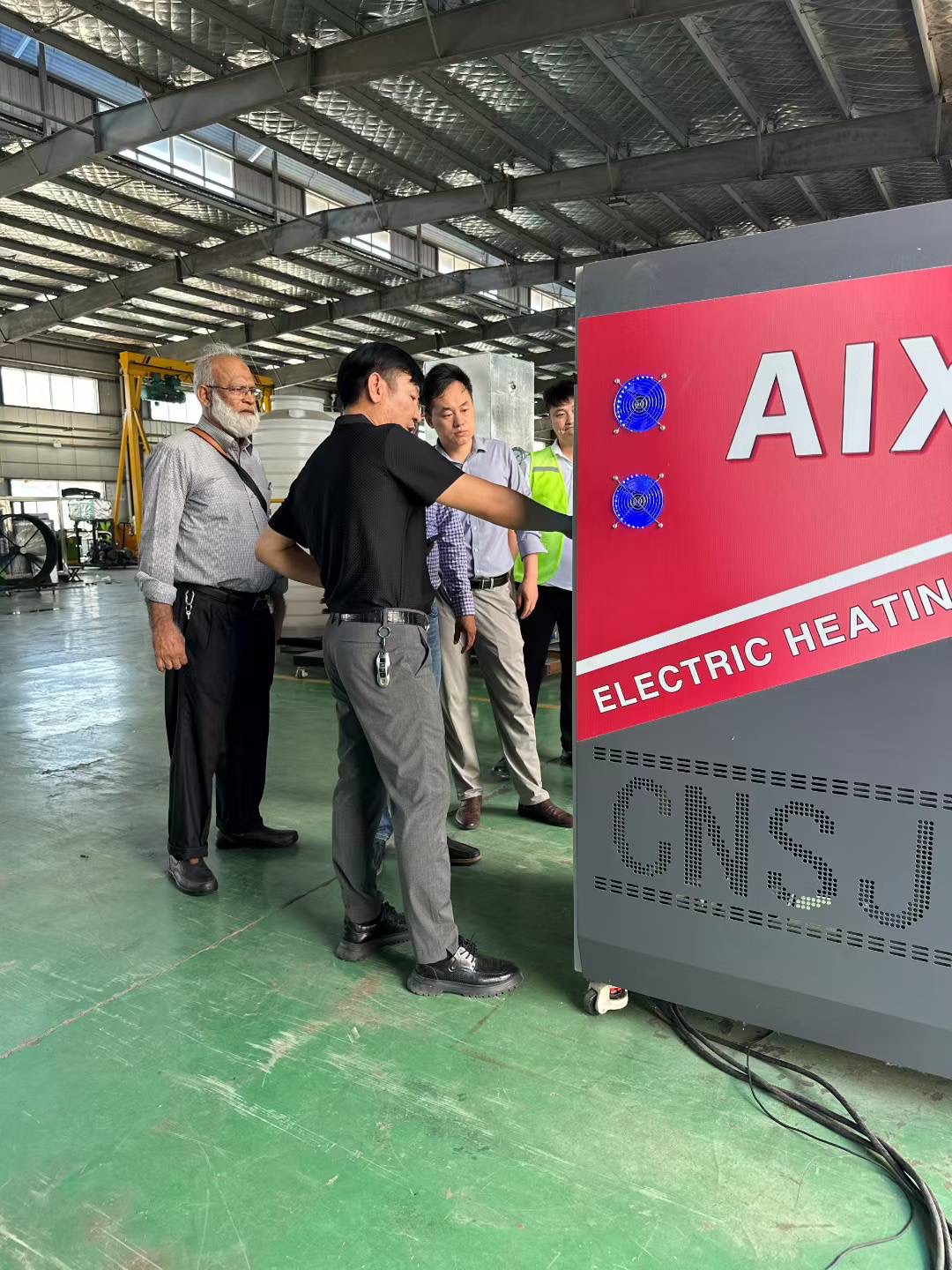 AIXBOILER LSS Vertical Oil/Gas Steam Boiler 1 Ton High Safety Easy Installation